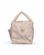 Mala GG | Floral Vichy Botânico + Listrado Rose