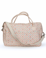 Mala GG | Floral Vichy Botânico + Listrado Rose