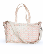 Bolsa Bolsos | Floral Vichy Botânico + Listrado Rose