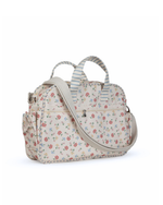 Bolsa Baby | Florzinhas Botânicas + Listrado Azul Claro