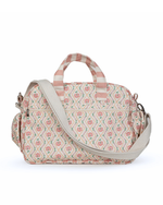 Bolsa Baby | Floral Losango Botânico + Listrado Rose