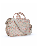 Bolsa Baby | Floral Losango Botânico + Listrado Rose