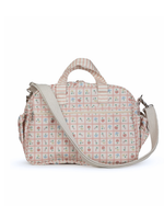 Bolsa Baby | Floral Vichy Botânico + Listrado Rose