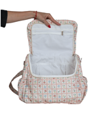 Bolsa Baby Passeio | Floral Vichy Botânico