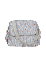 Bolsa Baby Passeio | Floral Listrado Botânico