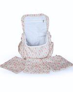 Bolsa Baby Passeio | Floral Losango Botânico