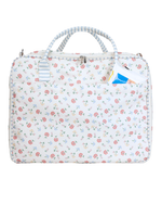 Mala Baby | Florzinhas Botânicas + Listrado Azul Claro