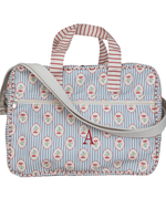 Mala Dupla | Floral Listrado Botânico + Listrado Vermelho