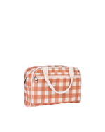 Necessaire Malinha | Xadrez Terracota