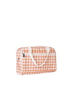 Necessaire Malinha | Xadrez Terracota
