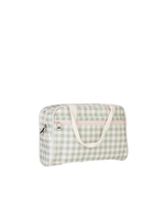 Necessaire Malinha | Xadrez Verde Menta