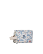 Necessaire Petit | Losango Azul Claro E Florzinhas