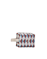 Necessaire Petit | Losango Azul Claro E Terra