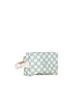 Necessaire Petit | Quadradinhos Verde Menta