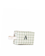 Necessaire Petit | Xadrez Verde Menta