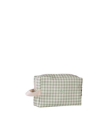 Necessaire Petit | Xadrez Verde Menta