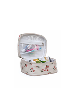 Necessaire Frasqueira | Floral Rosas Vermelhas