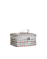 Necessaire Frasqueira | Xadrez Colorido Verde