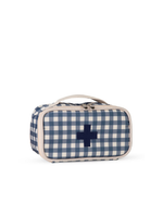 Necessaire Remédios | Xadrez Azul Marinho