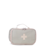 Necessaire Remédios | Listrado Verde Menta
