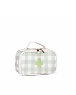 Necessaire Remédios | Xadrez Verde Menta