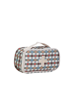 Necessaire Remédios | Xadrez Colorido Verde