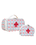 Necessaire Remédios | Floral Geométrica