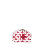 Necessaire Remédios | Mini Losango Vinho E Rose