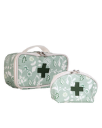 Necessaire Remédios | Floral Indiana Verde Menta