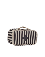 Necessaire Remédios | Listrado Cinza Chumbo