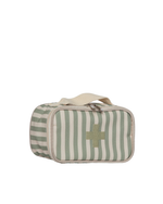 Necessaire Remédios | Listrado Verde Menta