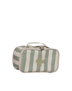 Necessaire Remédios | Listrado Verde Menta