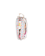 Necessaire Estojo Dupla | Floral Geométrica