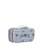 Necessaire Maquiagem Dupla | Xadrez Floral