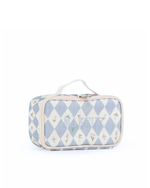 Necessaire Maquiagem | Losango Azul Claro