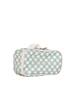 Necessaire Maquiagem | Quadradinhos Verde Menta