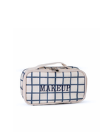 Necessaire Maquiagem | Vichy Azul Marinho