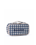 Necessaire Maquiagem | Xadrez Azul Marinho