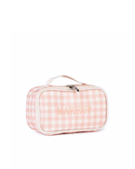 Necessaire Maquiagem | Xadrez Rose