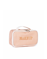 Necessaire Maquiagem | Xadrez Terracota