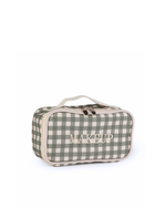 Necessaire Maquiagem | Xadrez Verde Escuro