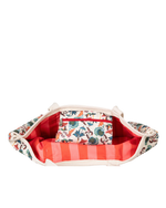 Bolsa Sacolona | Collab Mobiletti - Estampa + Listrado Rosa E Vermelho