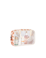 Necessaire Com Visor | Xadrez Terracota