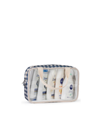 Necessaire Com Visor | Xadrez Azul Marinho