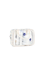 Necessaire Com Visor | Losango Azul Claro