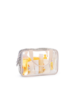 Necessaire Com Visor | Listrado Verde Menta