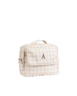 Necessaire 2 Zíperes | Vichy Bege