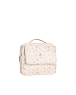 Necessaire 2 Zíperes | Folhagem Verde Menta