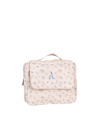 Necessaire 2 Zíperes | Folhagem Azul