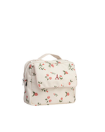 Necessaire 2 Zíperes | Floral Rosas Vermelhas